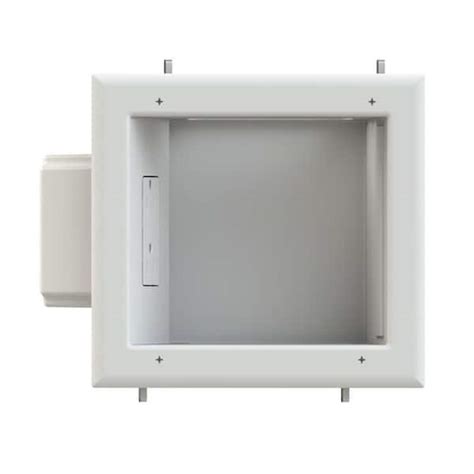 frame tv electrical box|recessed box for frame tv.